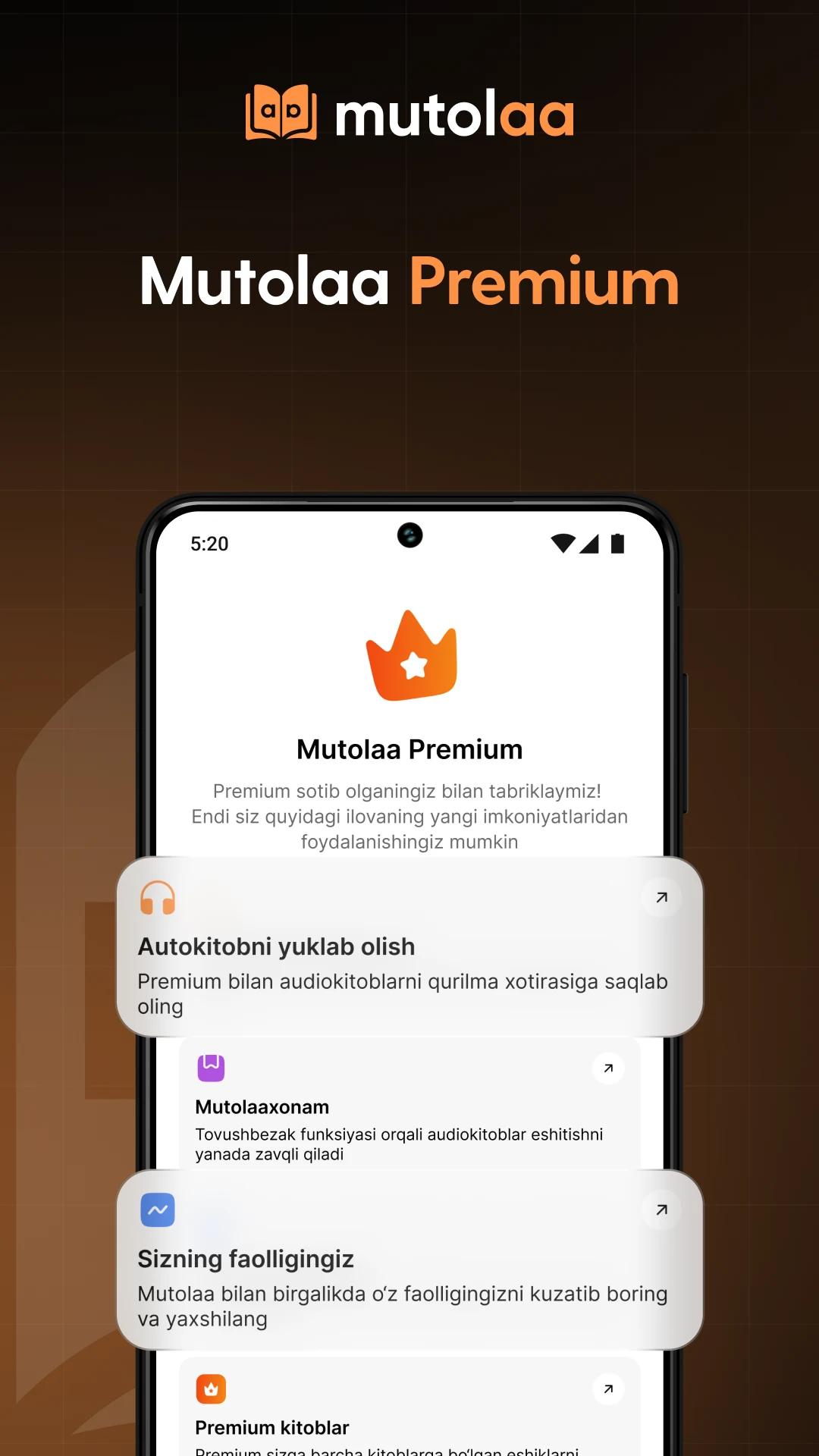 Mutolaa screenshot